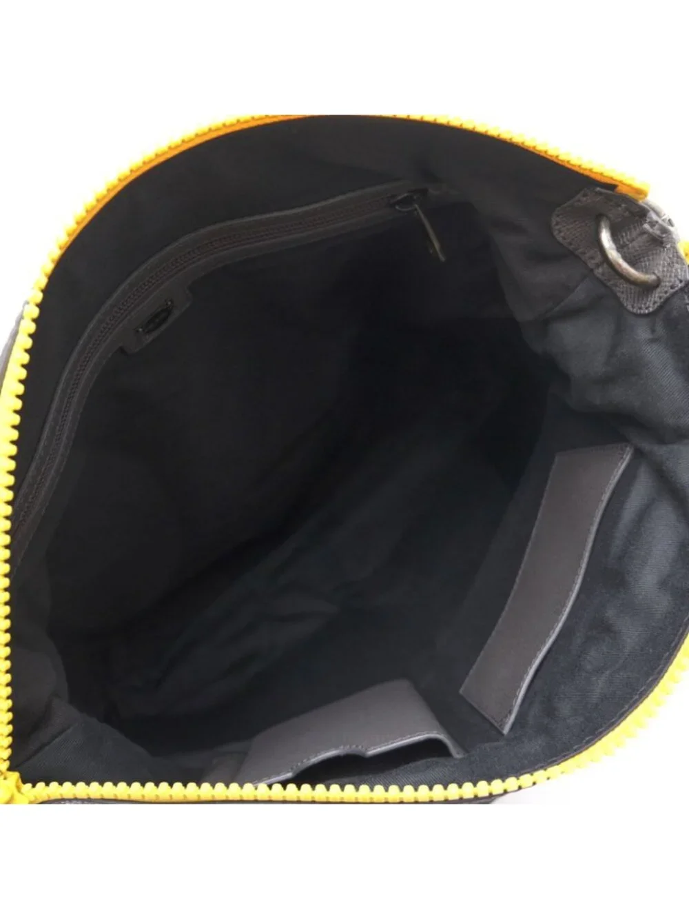 Dolce & Gabbana Tote Nylon Leather Blue Shopping Cot Dauphine